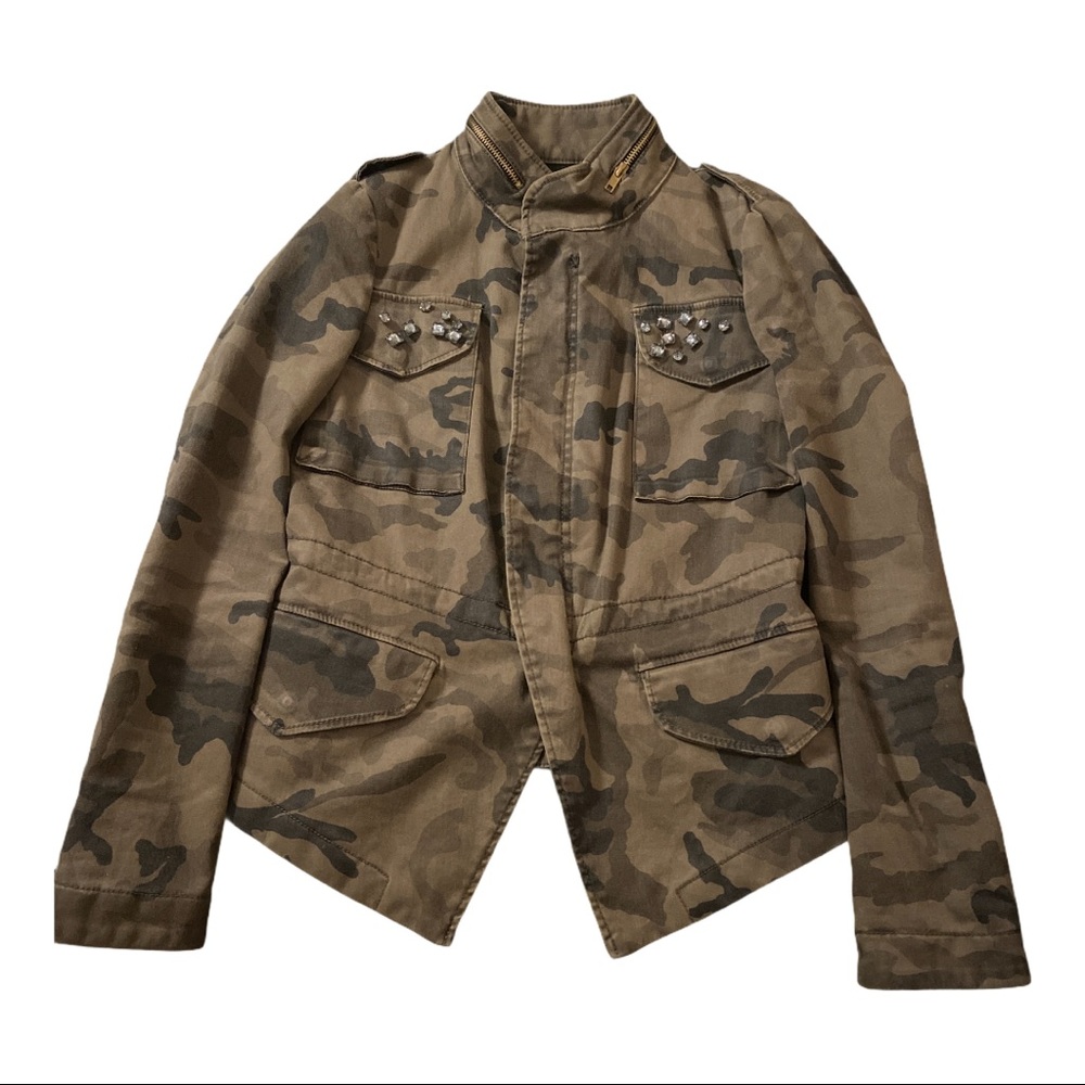 Zara Basic Camo Jacket - image 1
